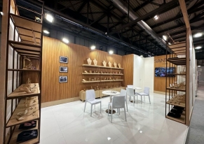 Abbiamo realizzato uno stand fieristico di grande impatto visivo, nonostante lo spazio a nostra disposizione fosse ristretto.